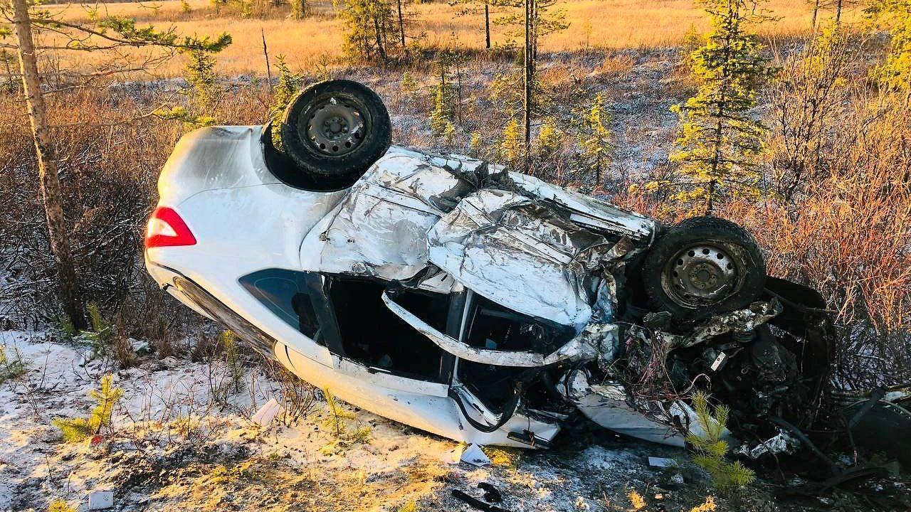 Под Оленегорском в ДТП погибли водитель и 13-летний пассажир автомобиля&nbsp;LADA Granta